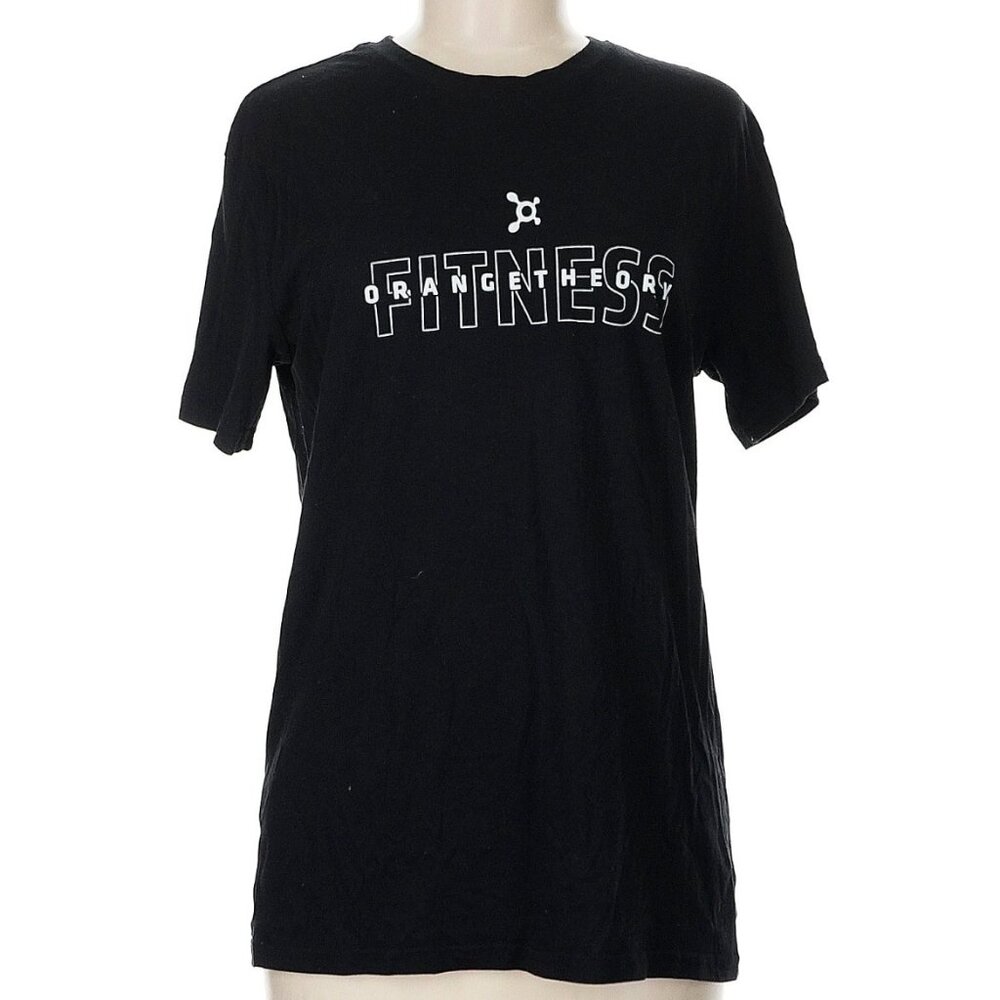 Orangetheory OTF // Black Crewneck Tee